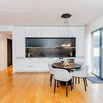 Apartment Downtown 2br With Balcony & Free Secure Garage Parking Parnu
